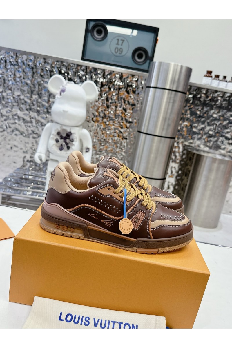 Louis Vuitton, Trainer, Men's Sneaker, Brown