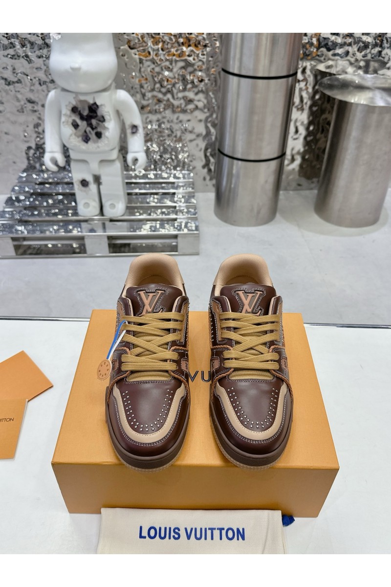 Louis Vuitton, Trainer, Men's Sneaker, Brown