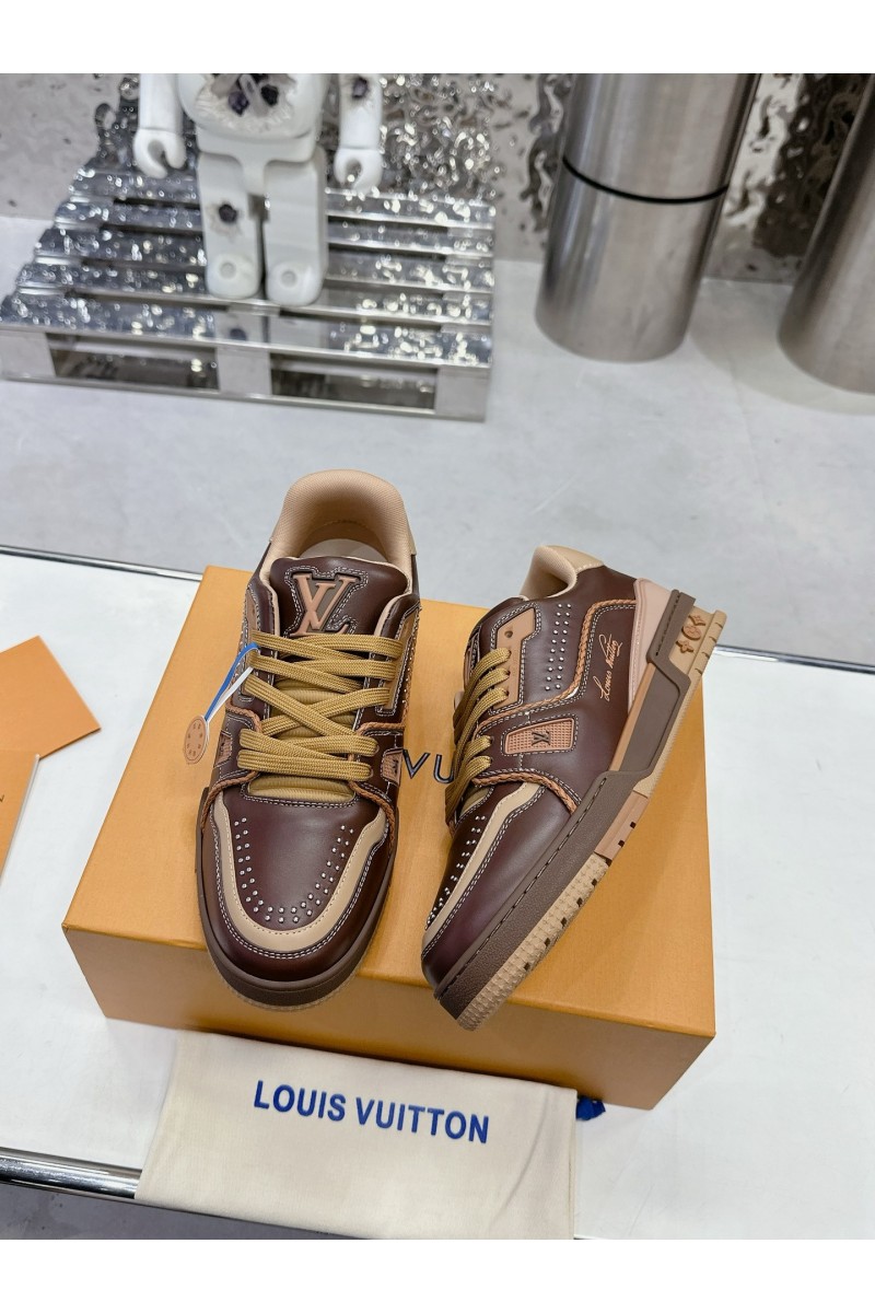 Louis Vuitton, Trainer, Men's Sneaker, Brown