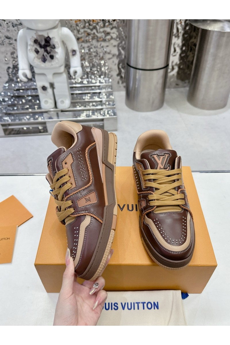 Louis Vuitton, Trainer, Men's Sneaker, Brown