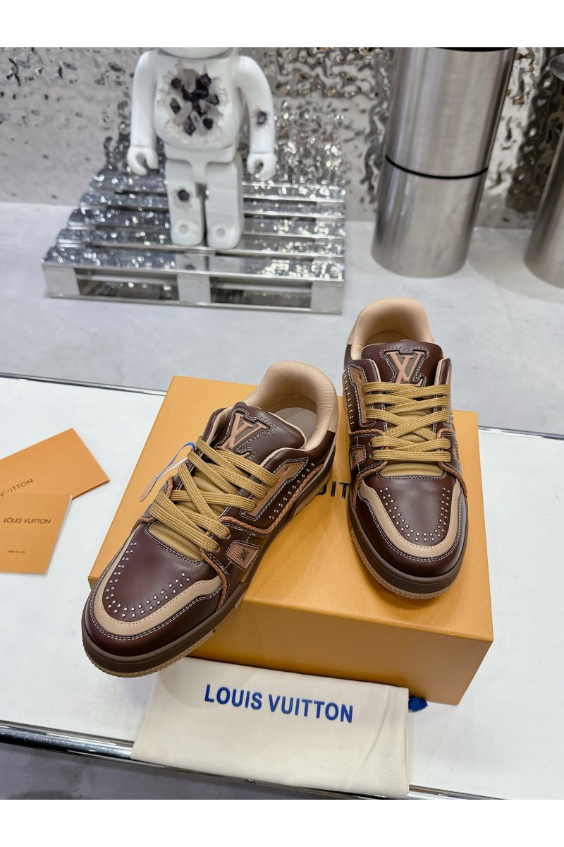 Louis Vuitton, Trainer, Men's Sneaker, Brown