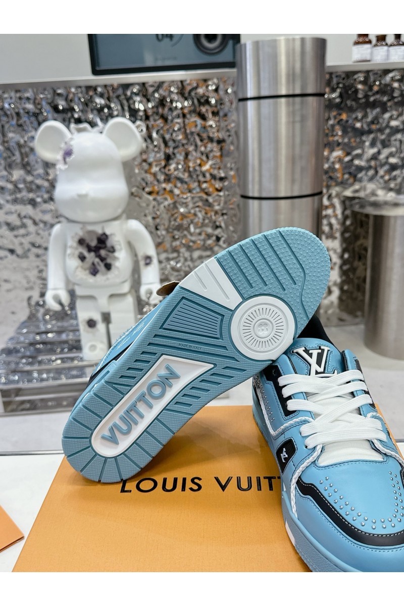 Louis Vuitton, Trainer, Men's Sneaker, Blue