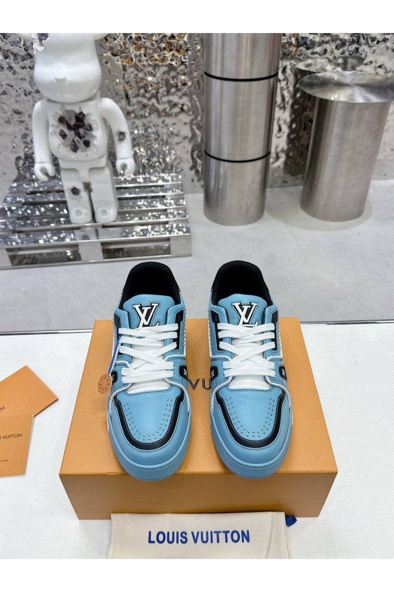 Louis Vuitton, Trainer, Men's Sneaker, Blue