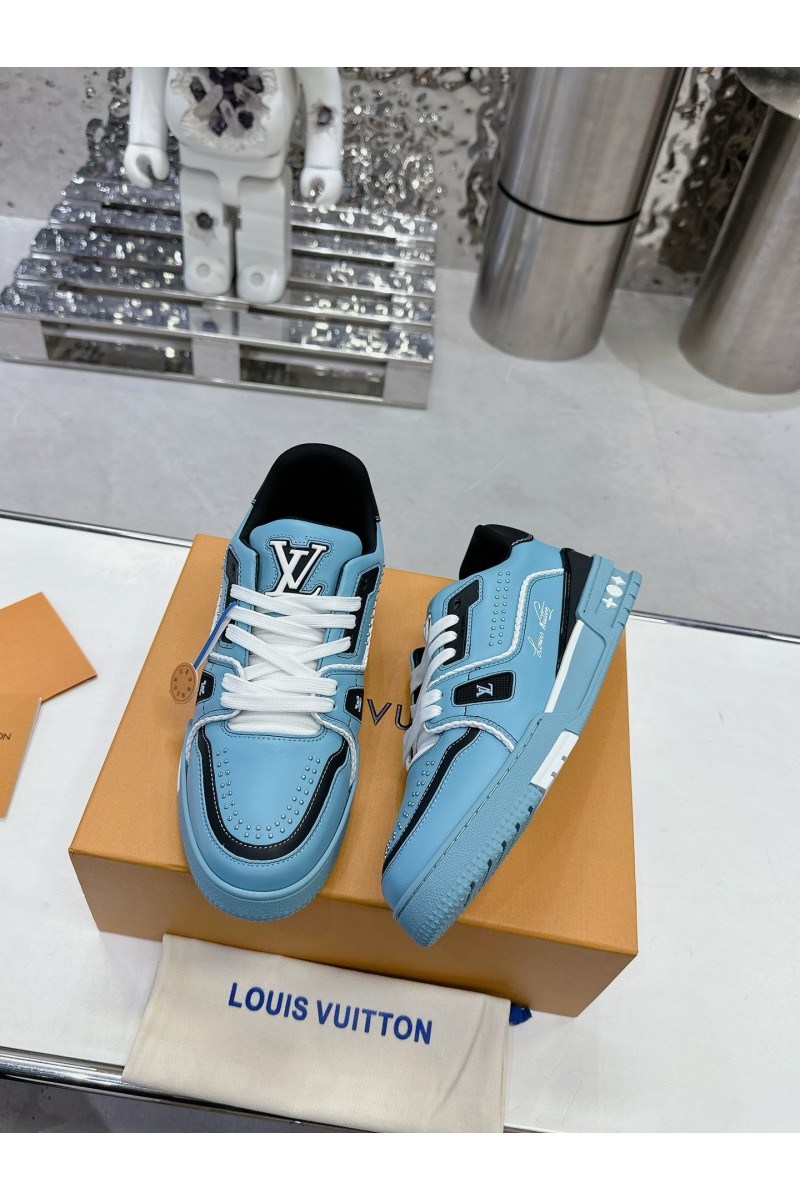 Louis Vuitton, Trainer, Men's Sneaker, Blue