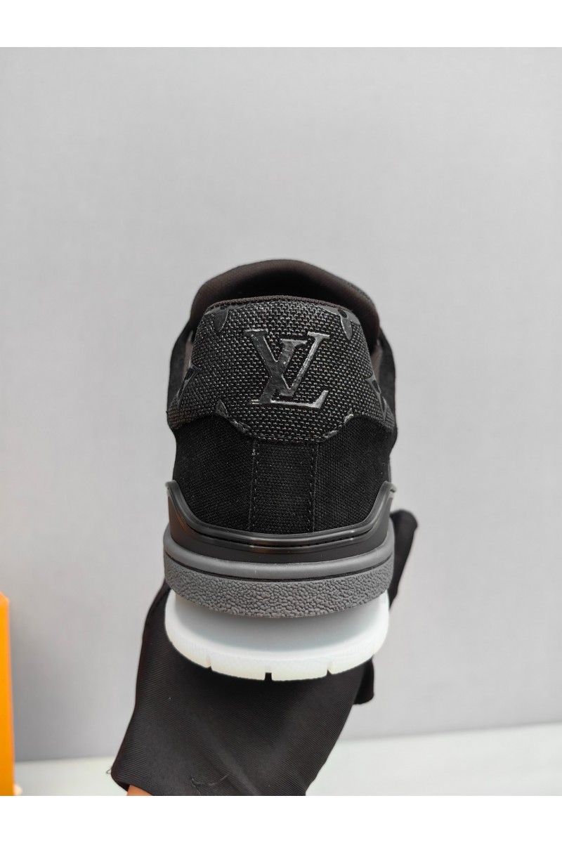 Louis Vuitton, Trainer, Men's Sneaker, Black