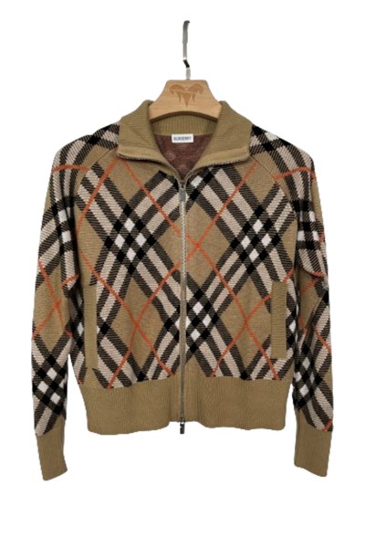 Burberry, Women's Cardigan, Brown