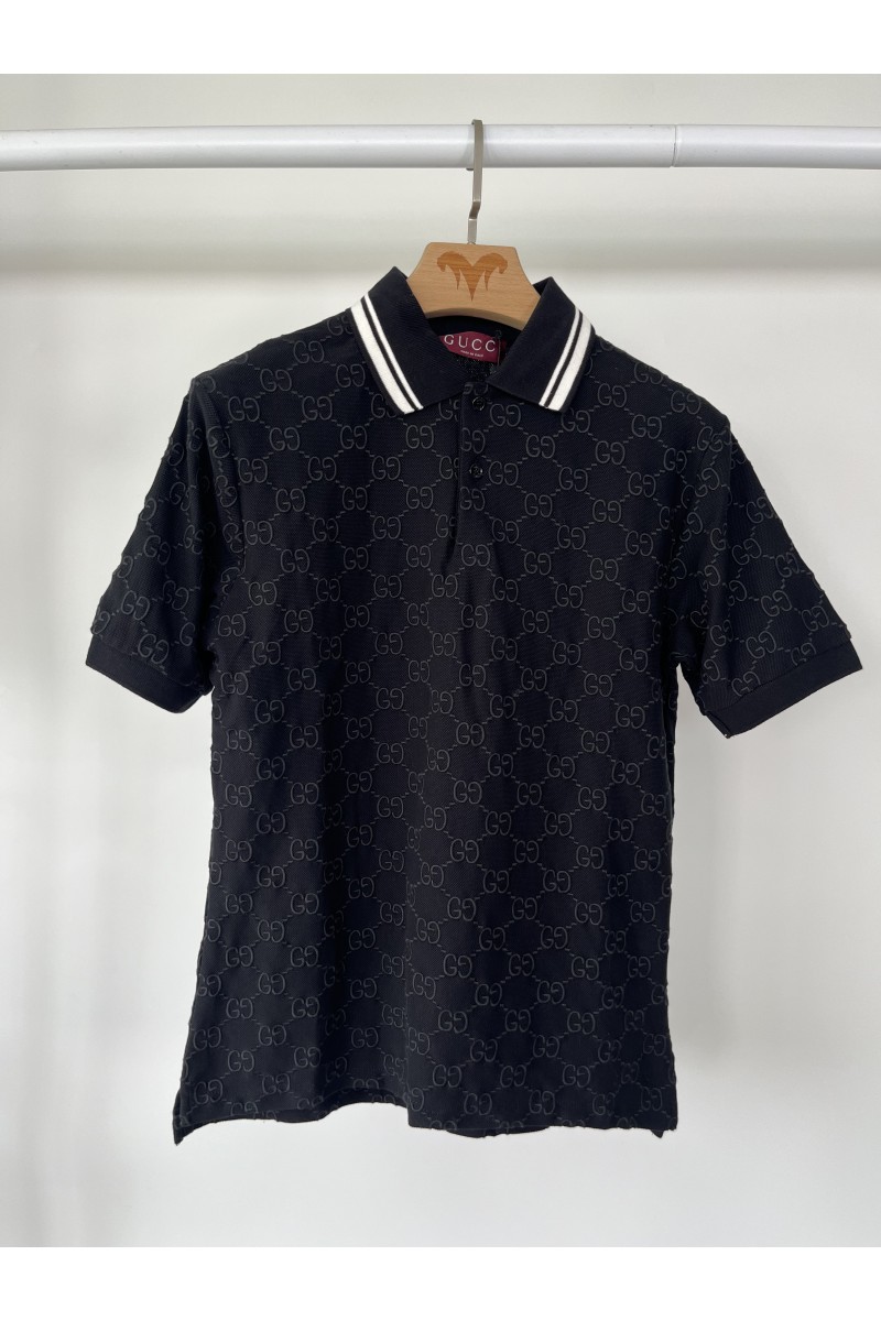 Gucci, Men's Polo, Black