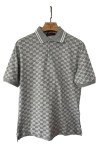 Gucci, Men's Polo, Grey