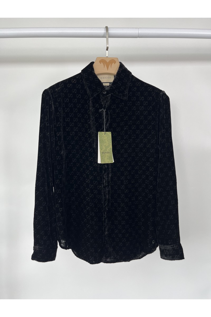 Gucci, Men's Shirt, Black