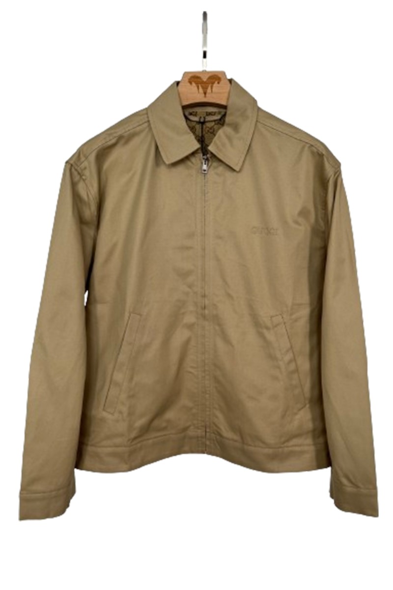 Gucci, Men's Jacket, Brown