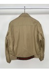 Gucci, Men's Jacket, Brown