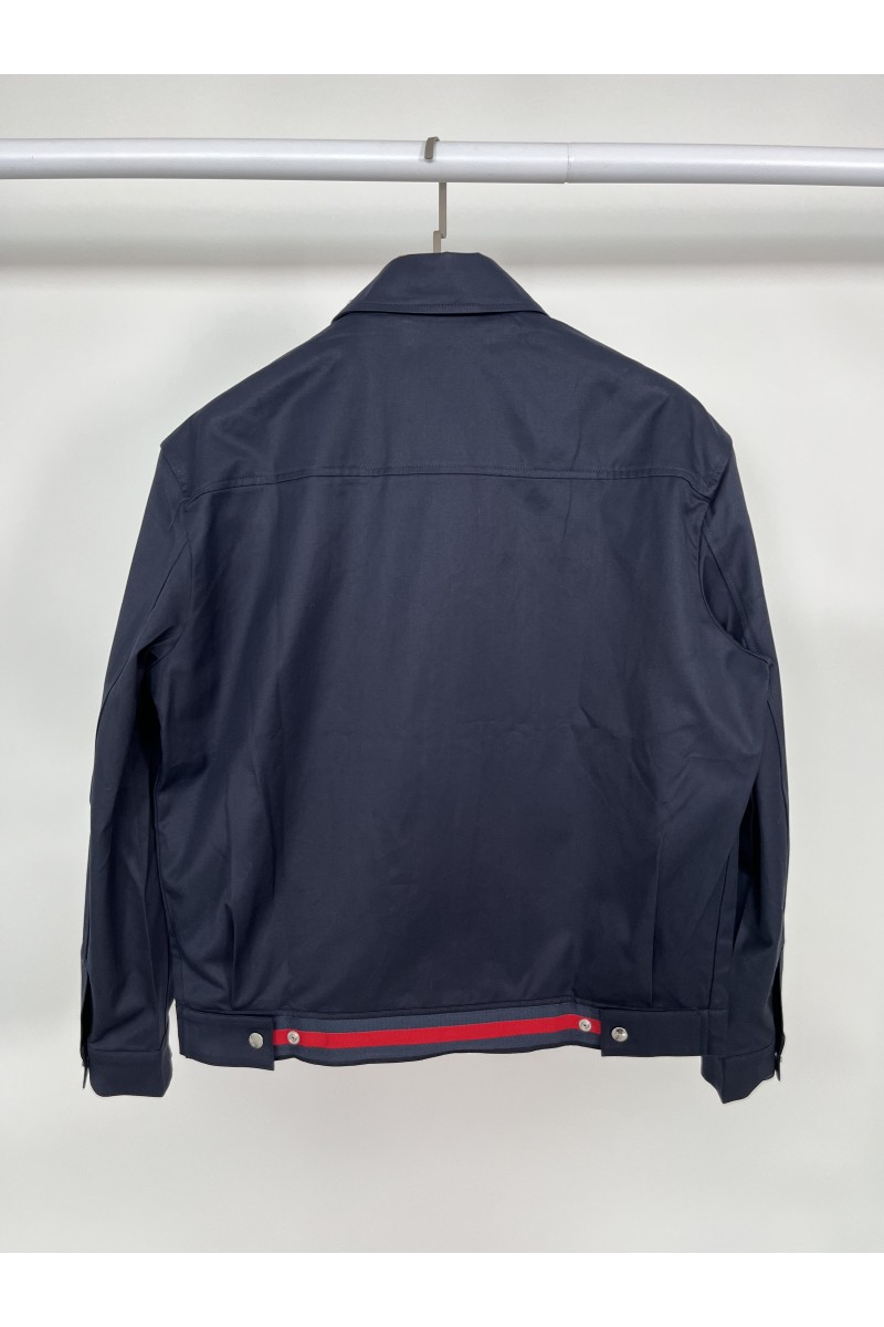 Gucci, Men's Jacket, Navy