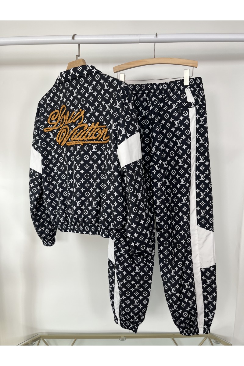 Louis Vuitton, Men's Tracksuit, Black