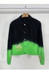 Louis Vuitton, Men's Denim Jacket, Green