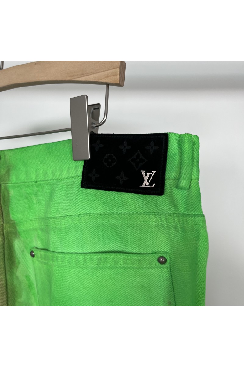 Louis Vuitton, Men's Jean, Green