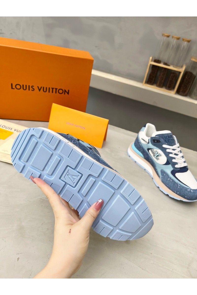 Louis Vuitton, Women's Sneaker, Blue