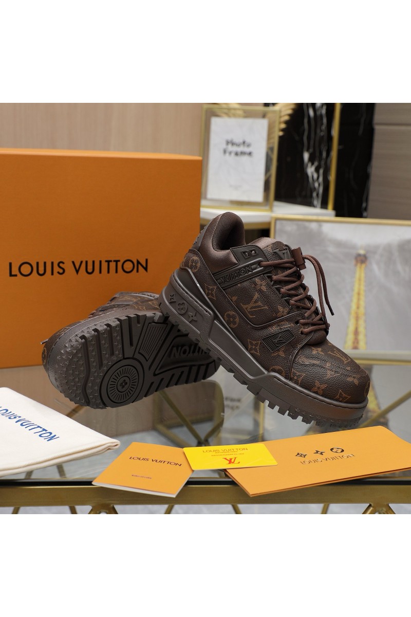 Louis Vuitton, Women's Sneaker, Brown