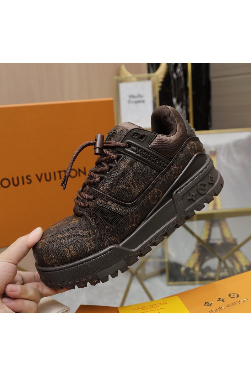 Louis Vuitton, Women's Sneaker, Brown