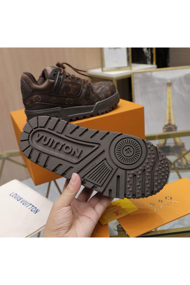 Louis Vuitton, Women's Sneaker, Brown