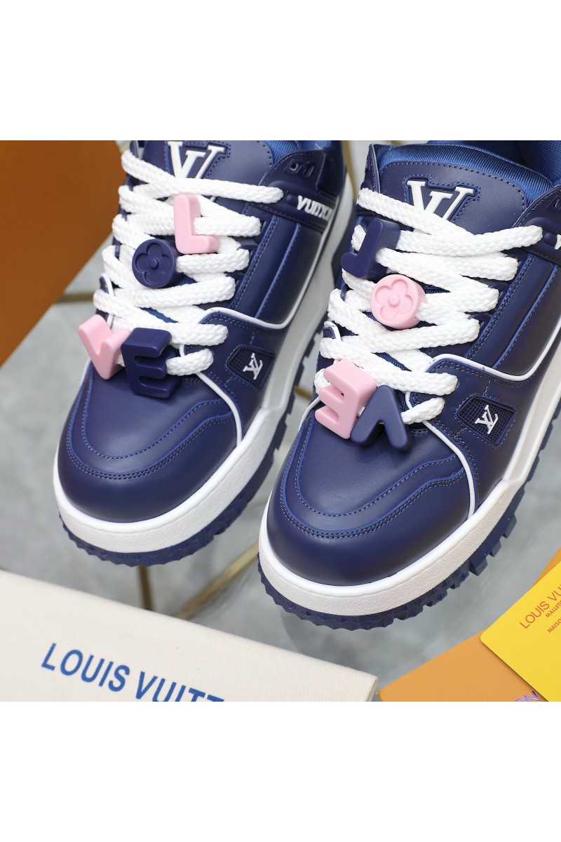 Louis Vuitton, Women's Sneaker, Blue