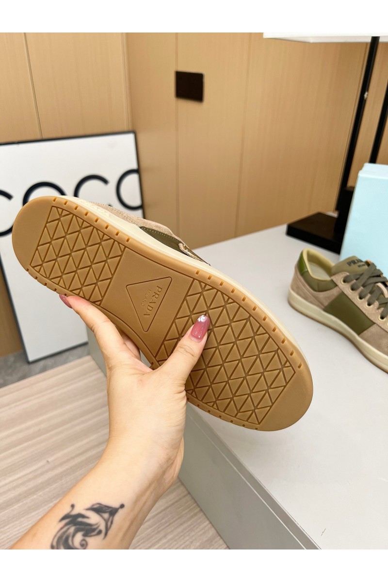 Prada, Women's Sneaker, Camel