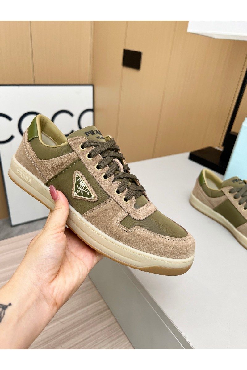 Prada, Women's Sneaker, Camel