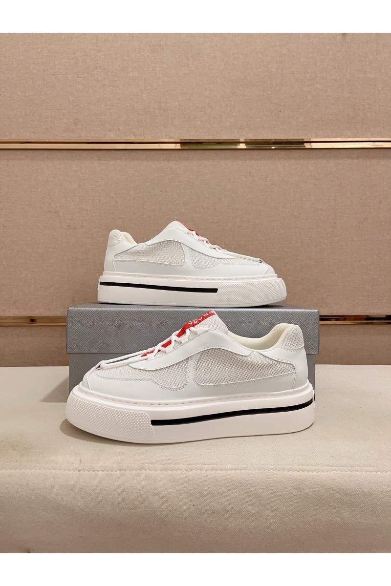 Prada, Women's Sneaker, White