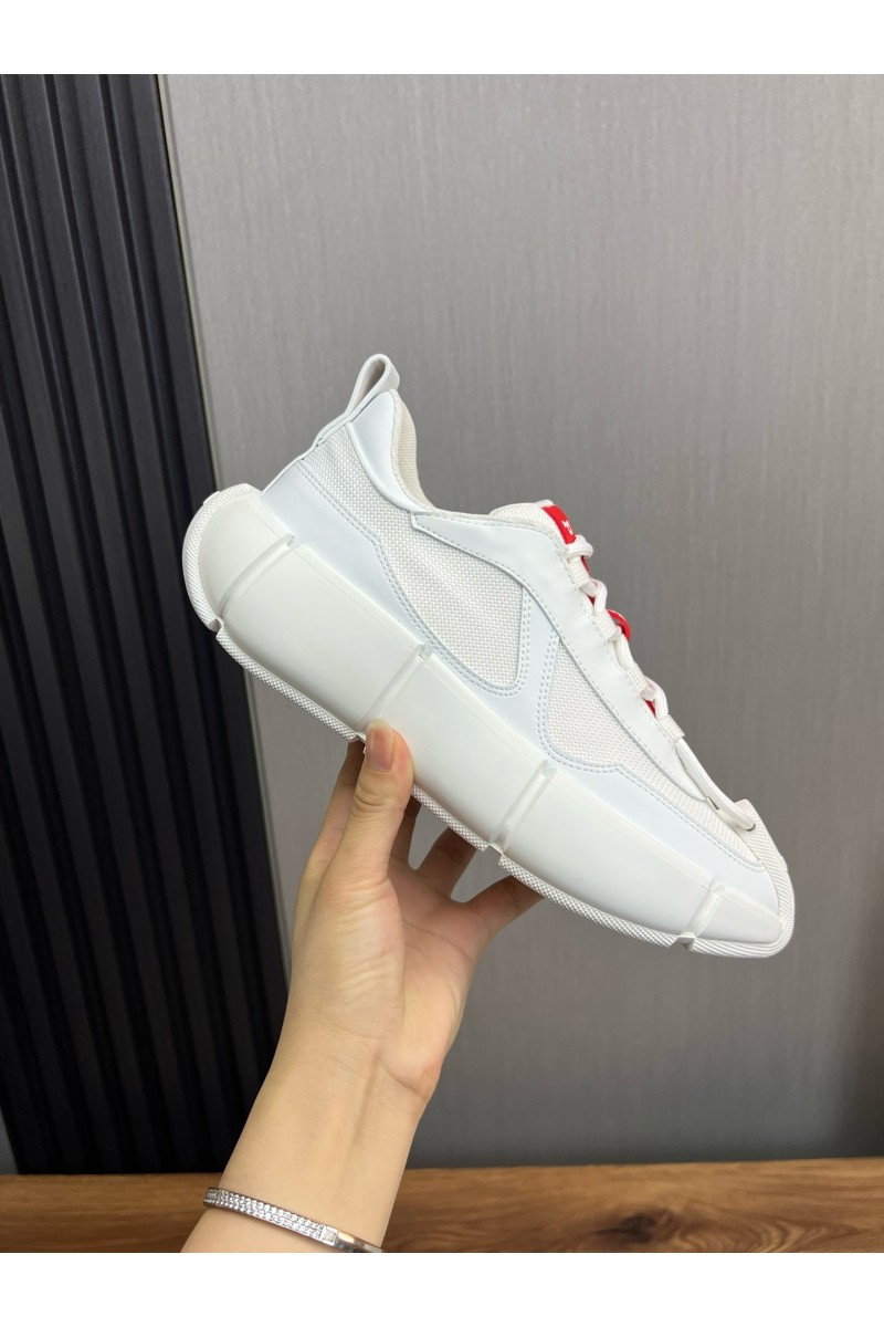 Prada, Women's Sneaker, White