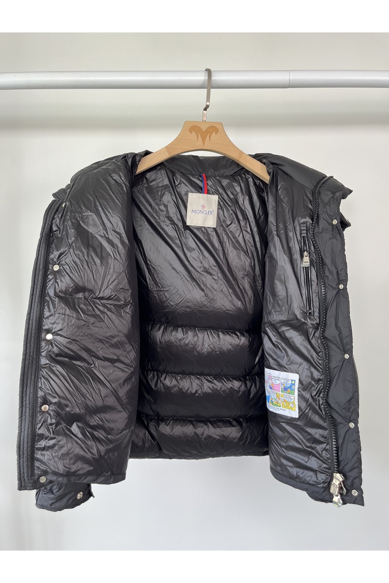 Moncler, Vernesca, Men's Jacket, Black