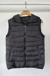 Moncler, Men's Vest, Black