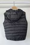 Moncler, Men's Vest, Black