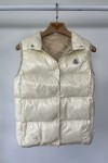 Moncler, Badia, Women's Vest, White