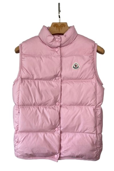 Moncler, Badia, Women's Vest, Pink