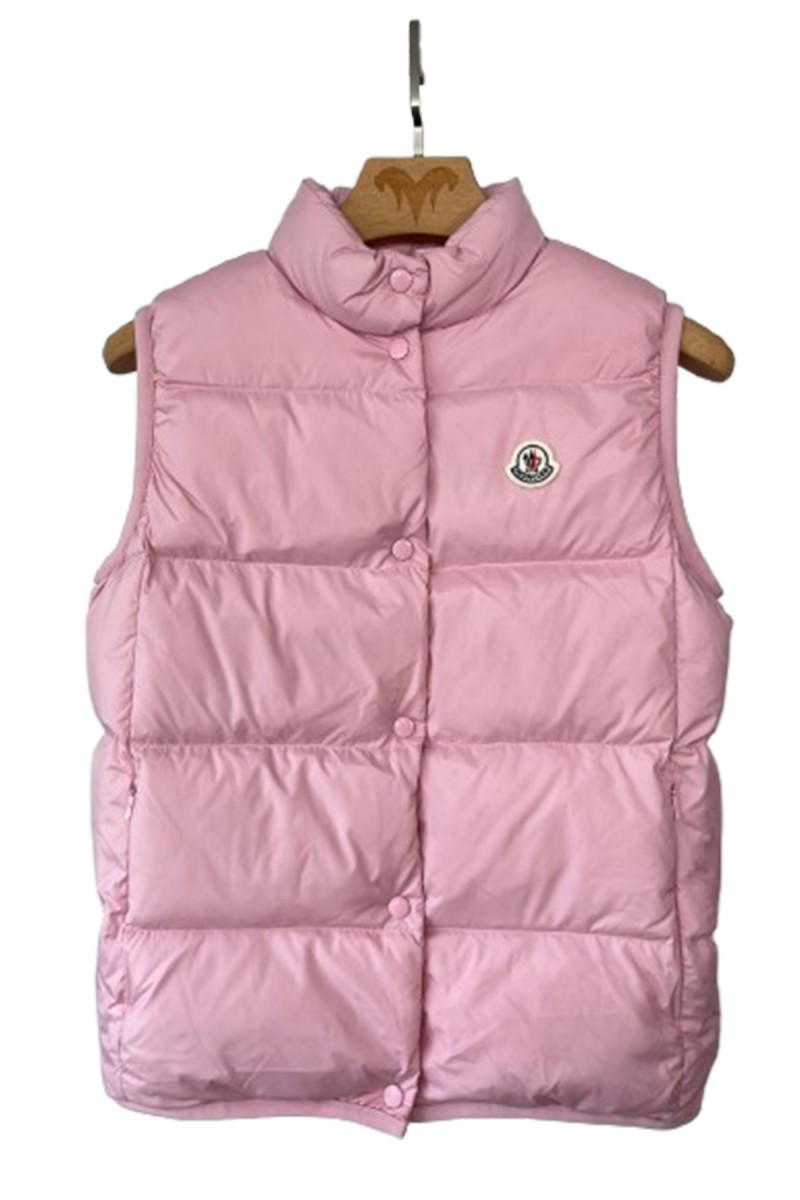 Moncler, Badia, Women's Vest, Pink