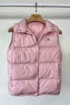 Moncler, Badia, Women's Vest, Pink