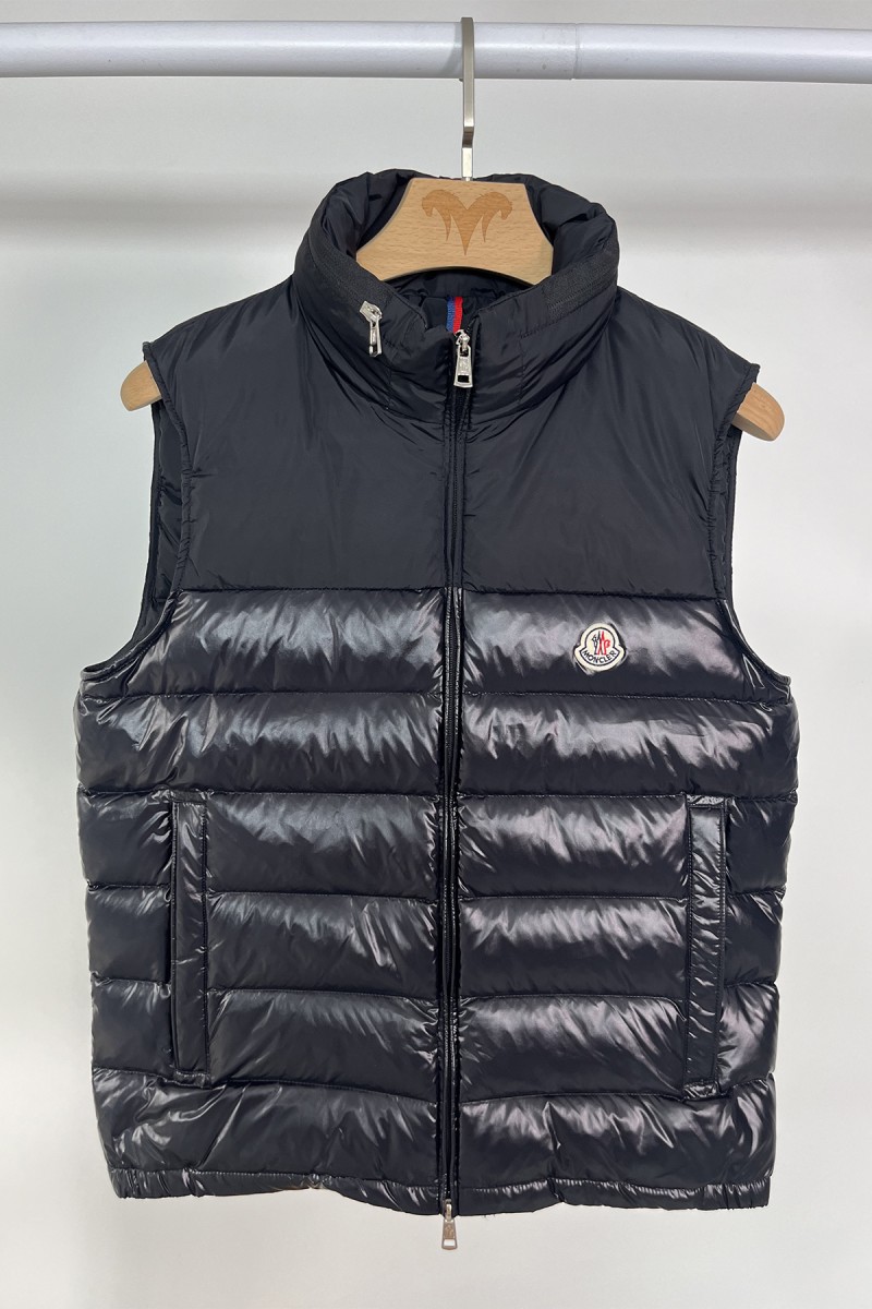 Moncler, Cerces, Men's Vest, Black