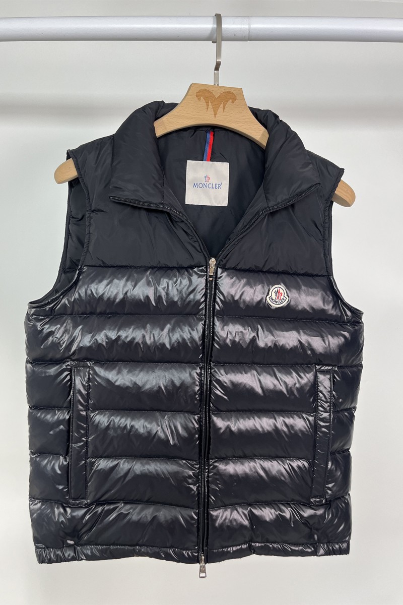 Moncler, Cerces, Men's Vest, Black