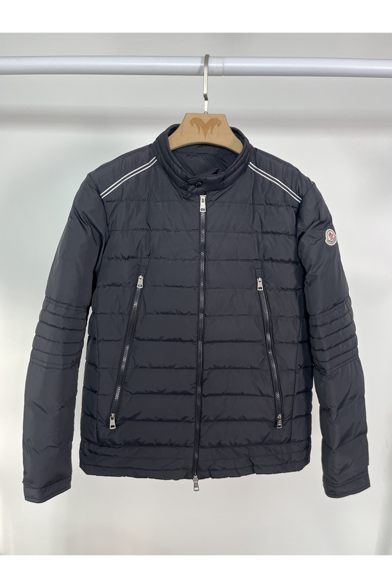 Moncler, Perial Biker, Men's Jacket, Black