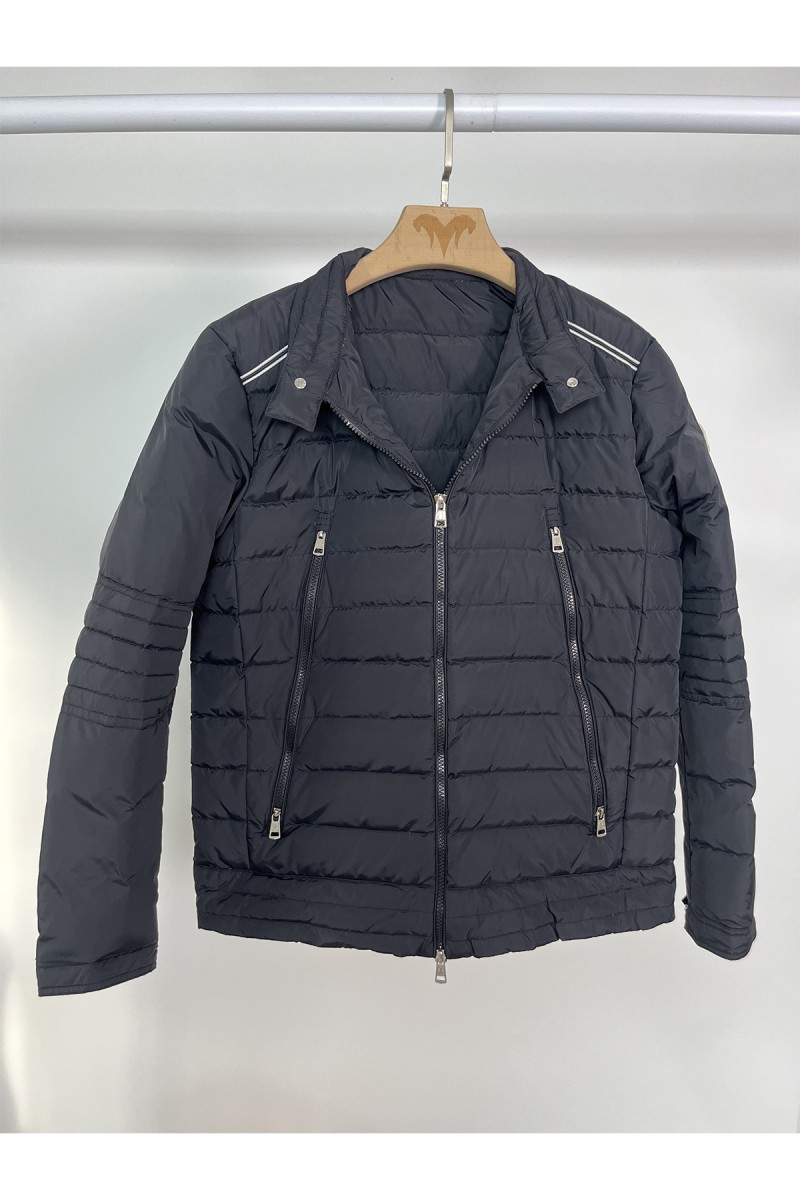 Moncler, Perial Biker, Men's Jacket, Black