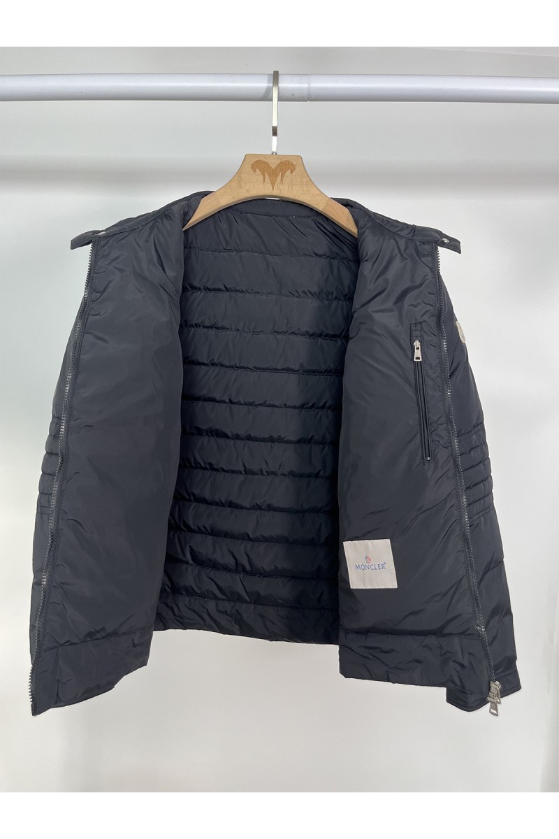 Moncler, Perial Biker, Men's Jacket, Black