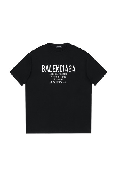 Balenciaga, Men's T-Shirt, Black