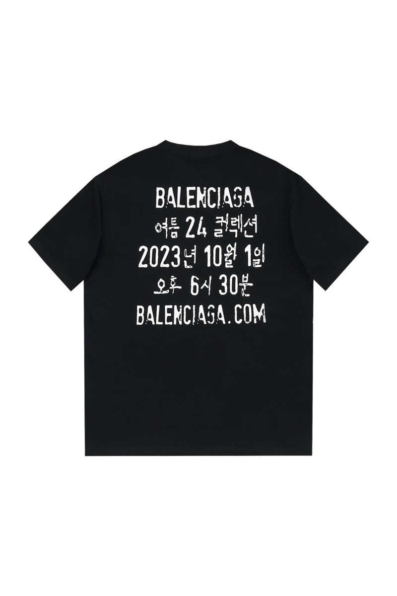 Balenciaga, Men's T-Shirt, Black