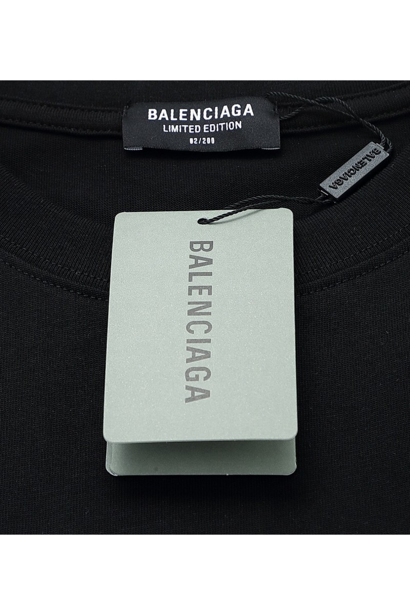 Balenciaga, Men's T-Shirt, Black