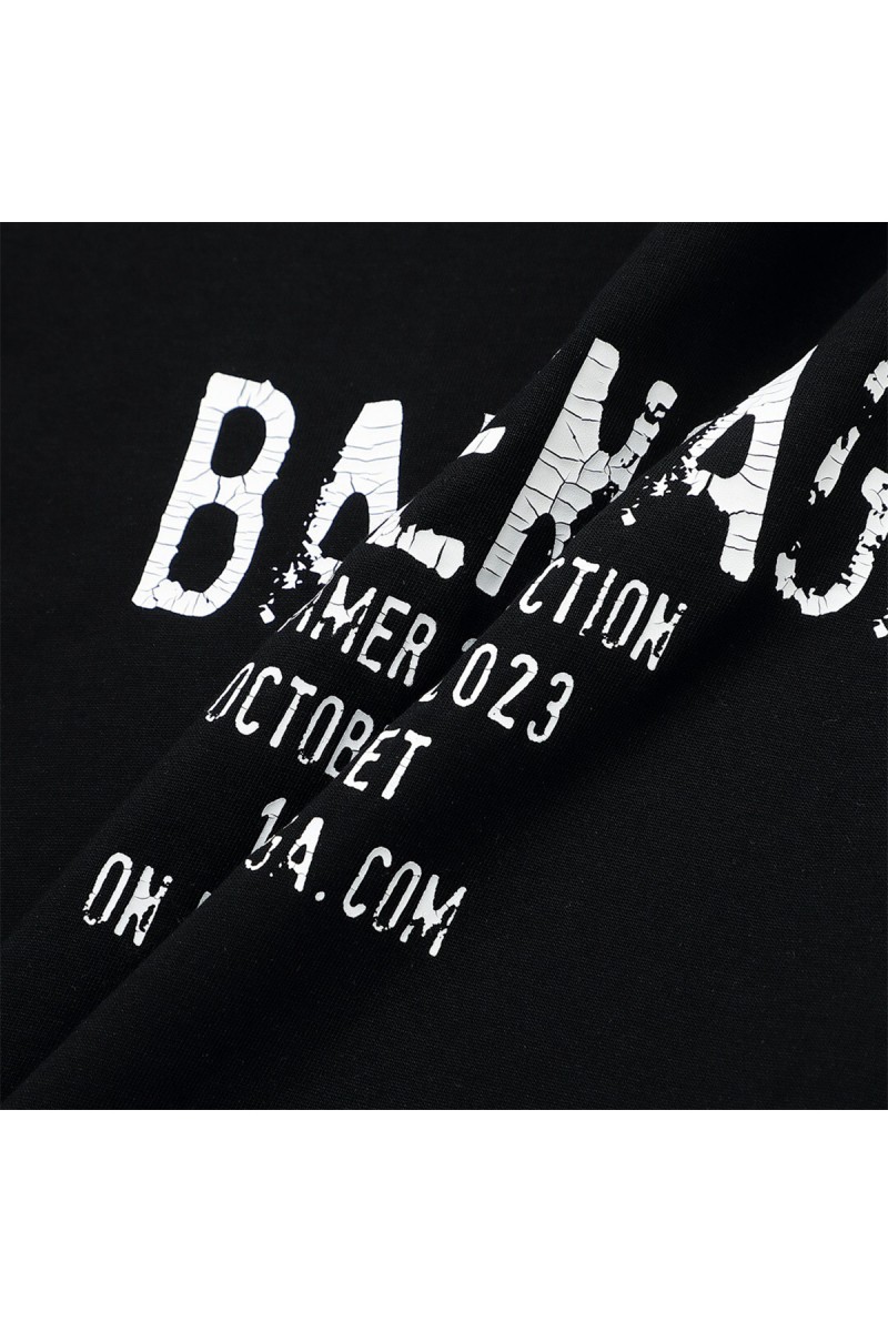 Balenciaga, Men's T-Shirt, Black