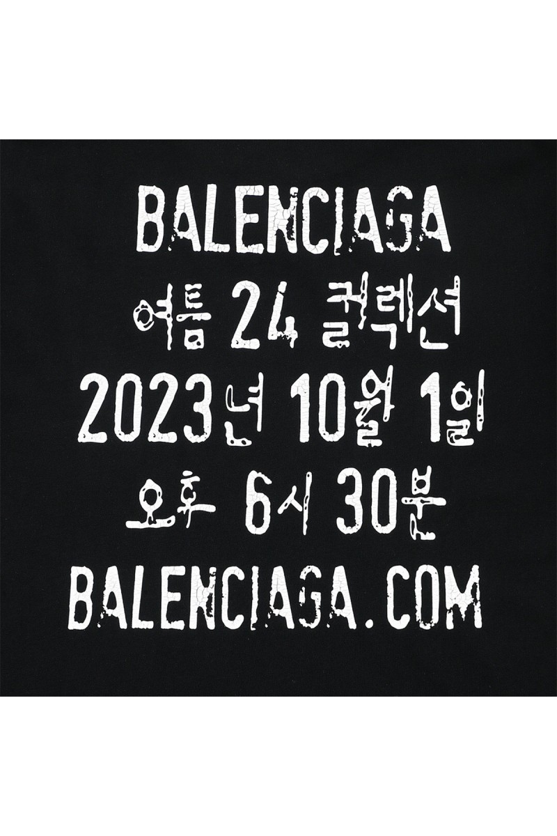 Balenciaga, Men's T-Shirt, Black