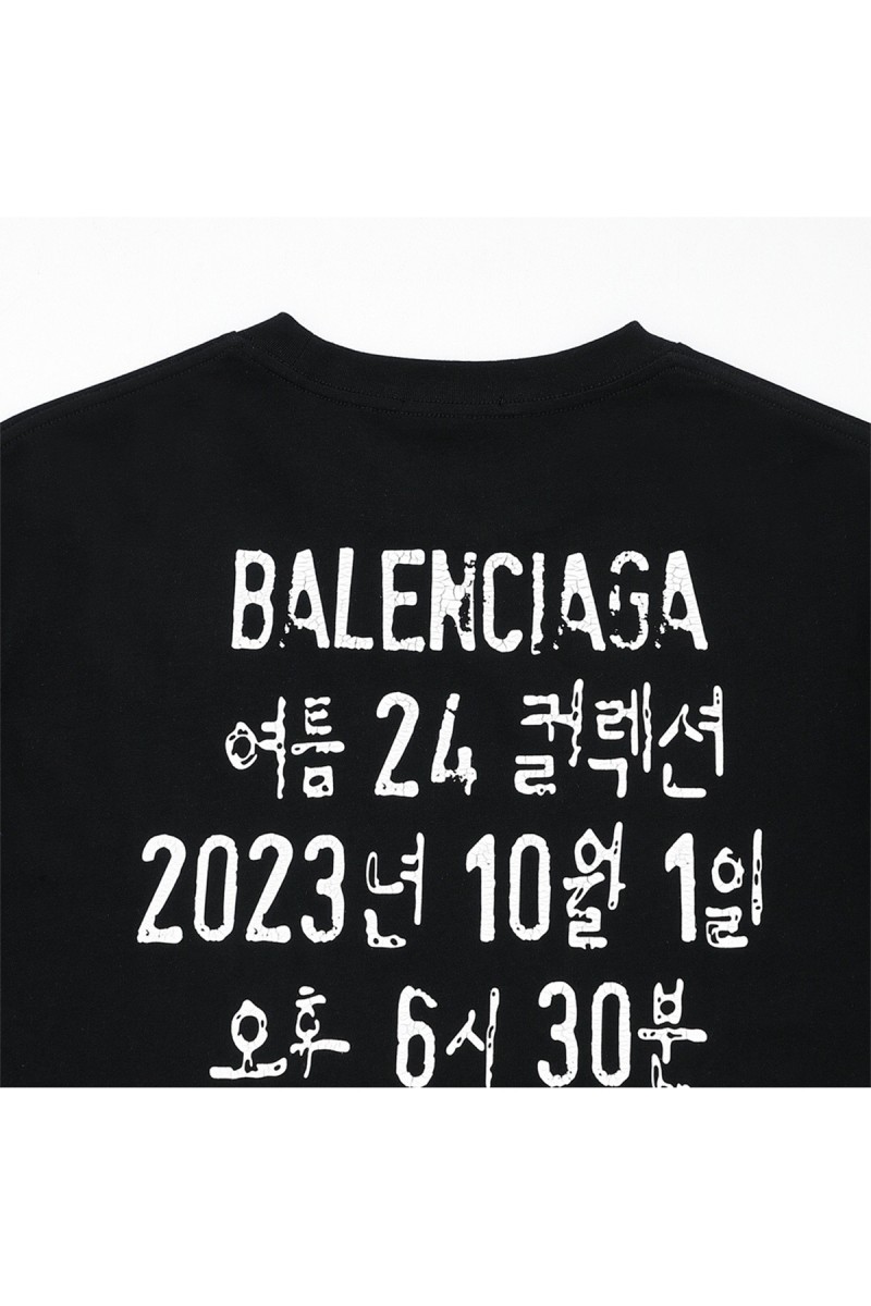 Balenciaga, Men's T-Shirt, Black