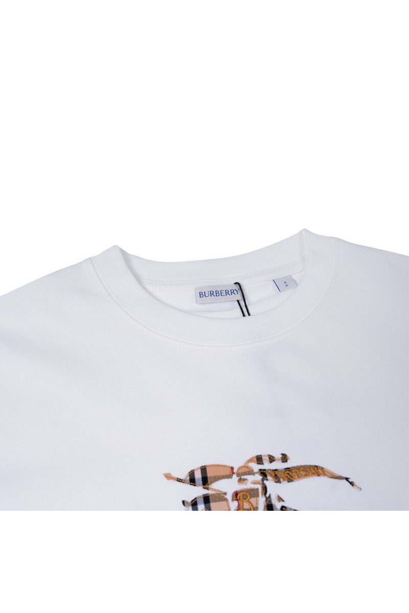 Burberry, Men's T-Shirt, White