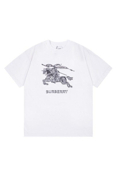 Burberry, Men's T-Shirt, White