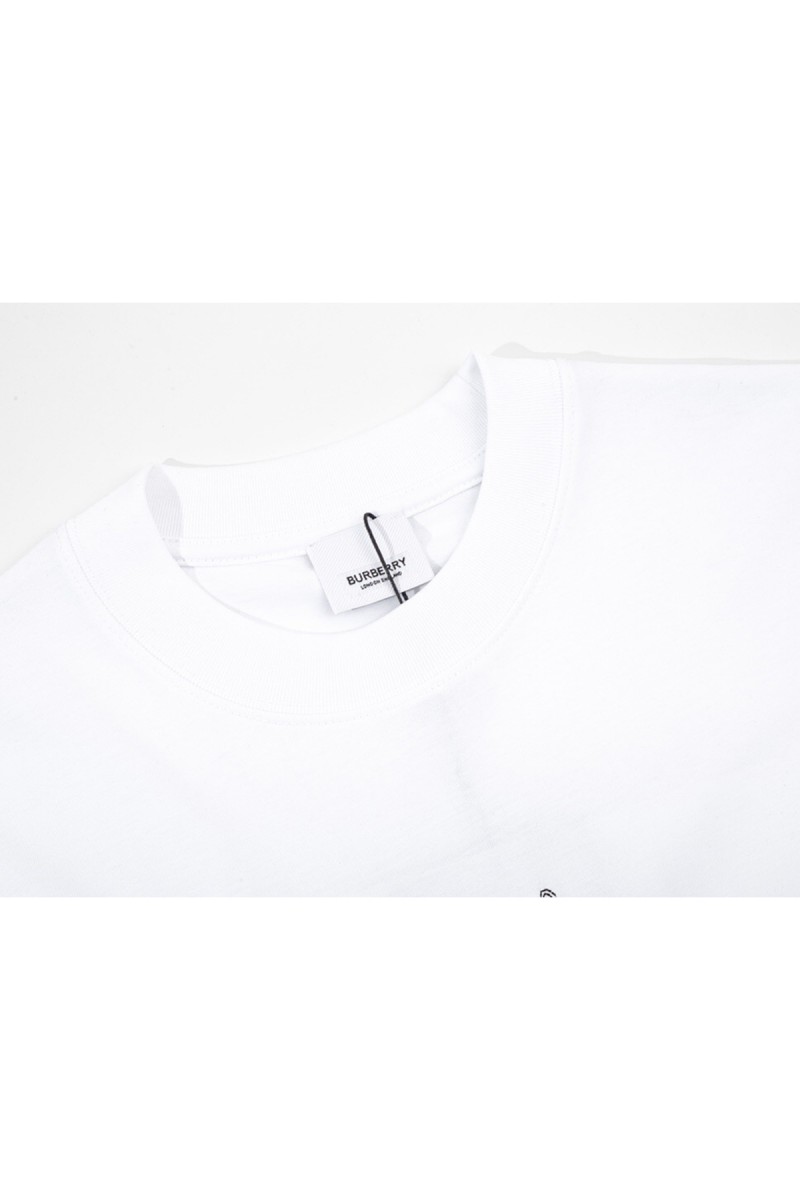 Burberry, Men's T-Shirt, White