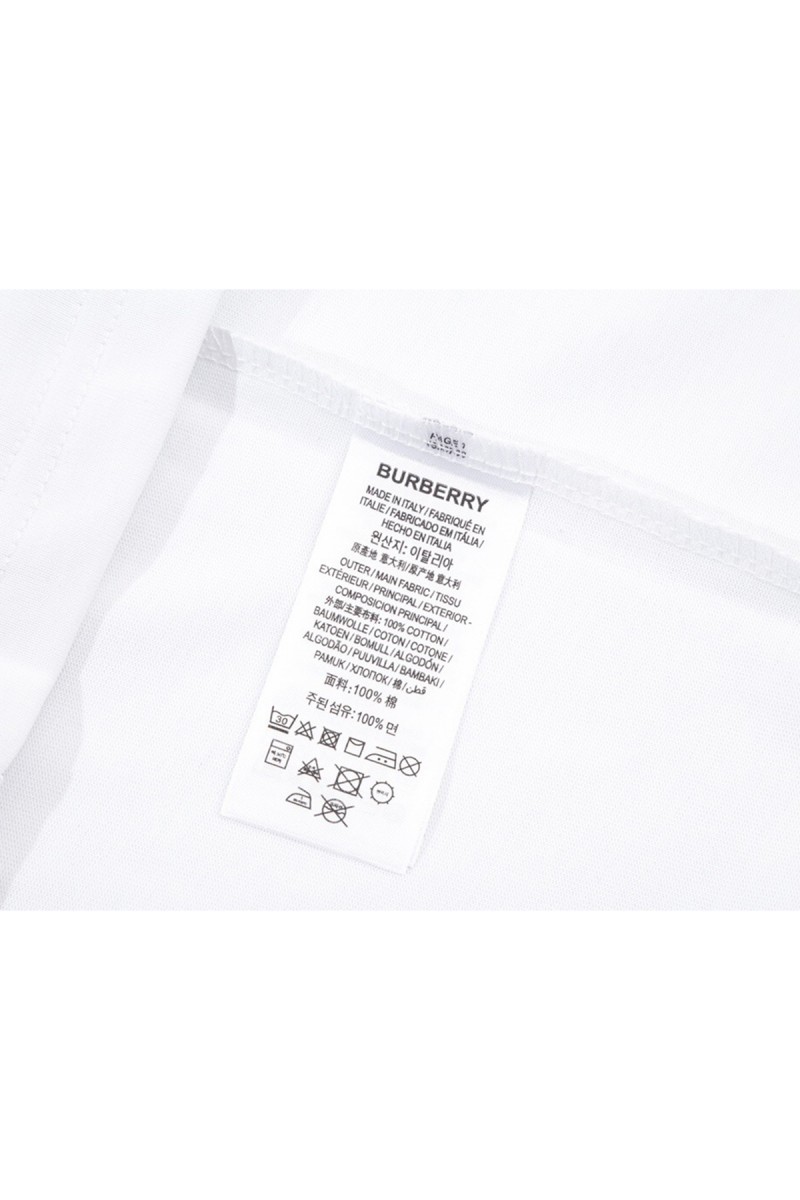 Burberry, Men's T-Shirt, White